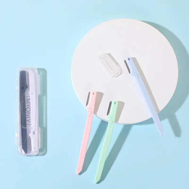 Maioli Mini Eyebrow Trimming Knife Set Portable Belt - Image 5
