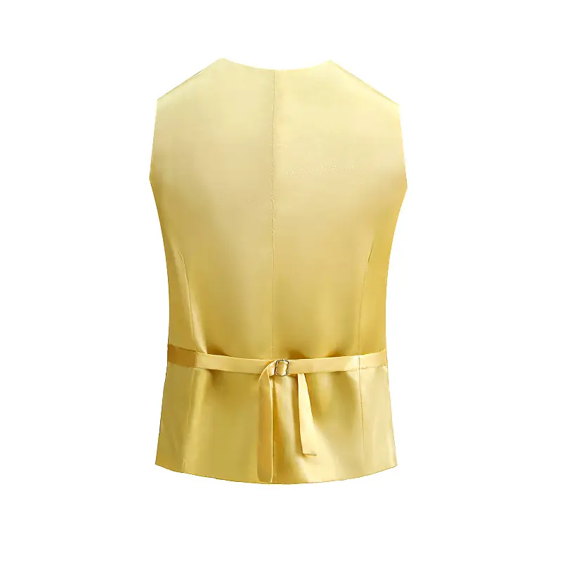 Golden Sequined Men's Vest for Dance & Party Wear — feature 26