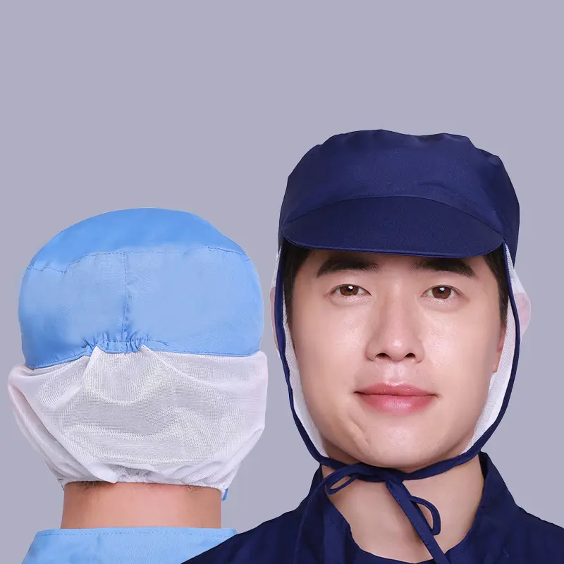 Men's Red Mesh Canteen Cap with Lace Trim - Image 13