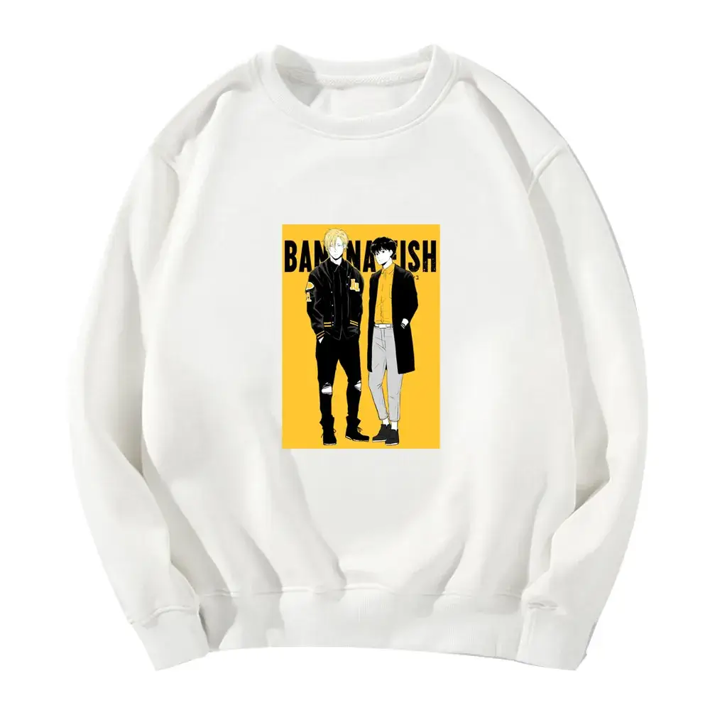 Pink Banach Fish Printed Sweatshirt for Men - Image 5