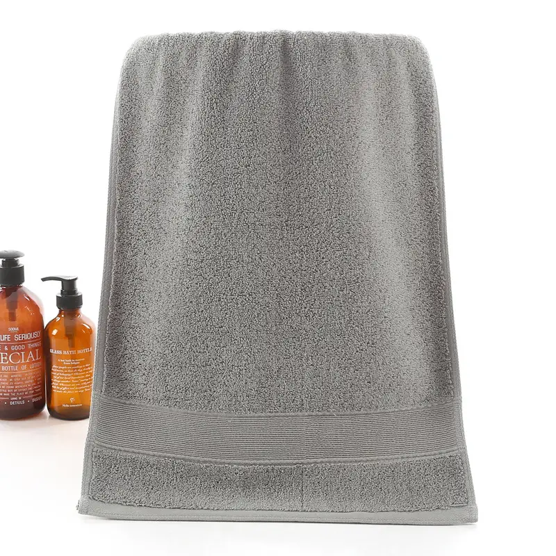 Towel Set Blue Striped Thick Cotton Face Towel - Image 21