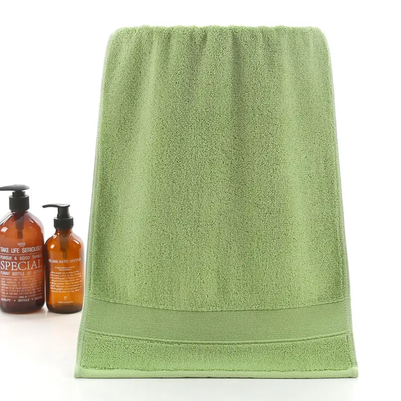 Towel Set Blue Striped Thick Cotton Face Towel - Image 23