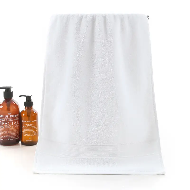 Towel Set Blue Striped Thick Cotton Face Towel - Image 24