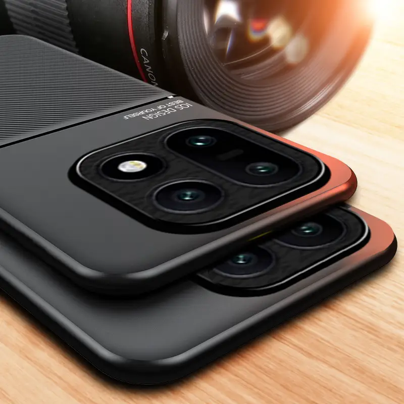 Magnetic Phone Case for OnePlus Ace6 with Leather Texture