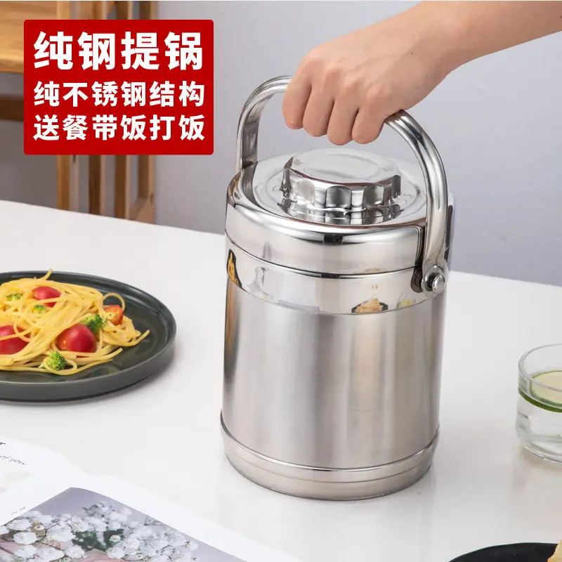 Stainless Steel Lunch Box with 2-Layer Insulation - Image 5