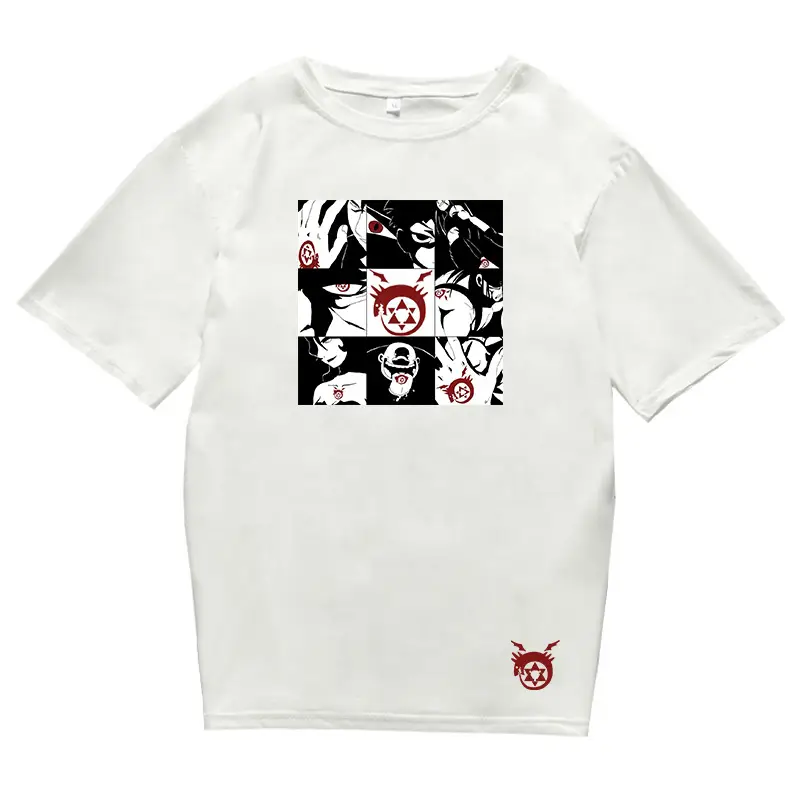 Cross-border T-shirt White Graphic Plus Size Summer - Image 10