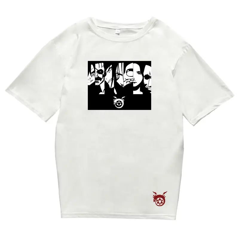 Cross-border T-shirt White Graphic Plus Size Summer - Image 11