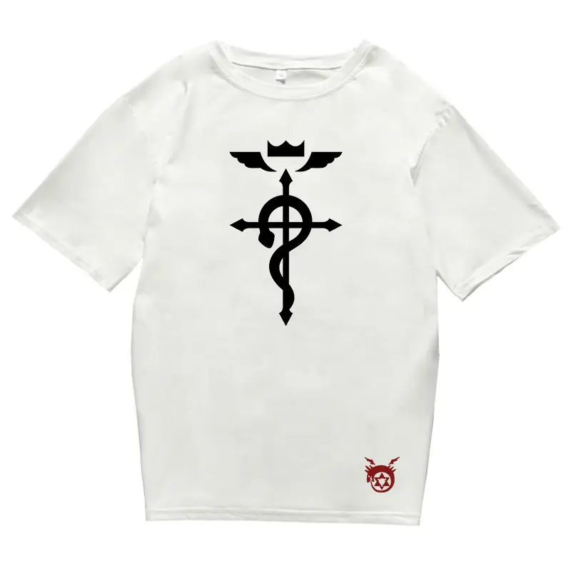 Cross-border T-shirt White Graphic Plus Size Summer - Image 12