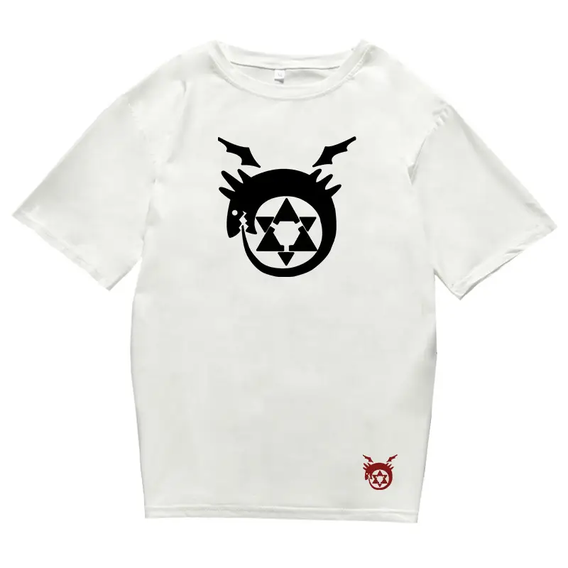 Cross-border T-shirt White Graphic Plus Size Summer - Image 13