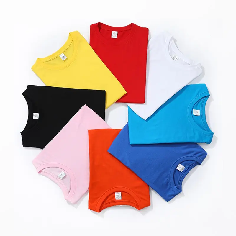 Men Black Cotton T-Shirt Short Sleeve Straight Collar - Image 17