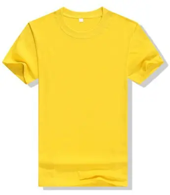Men Black Cotton T-Shirt Short Sleeve Straight Collar - Image 2
