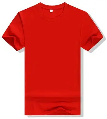 Men Black Cotton T-Shirt Short Sleeve Straight Collar - Image 3