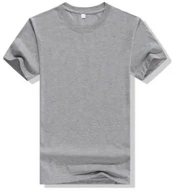 Men Black Cotton T-Shirt Short Sleeve Straight Collar - Image 5