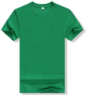 Men Black Cotton T-Shirt Short Sleeve Straight Collar - Image 6