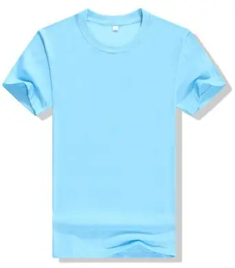 Men Black Cotton T-Shirt Short Sleeve Straight Collar - Image 9
