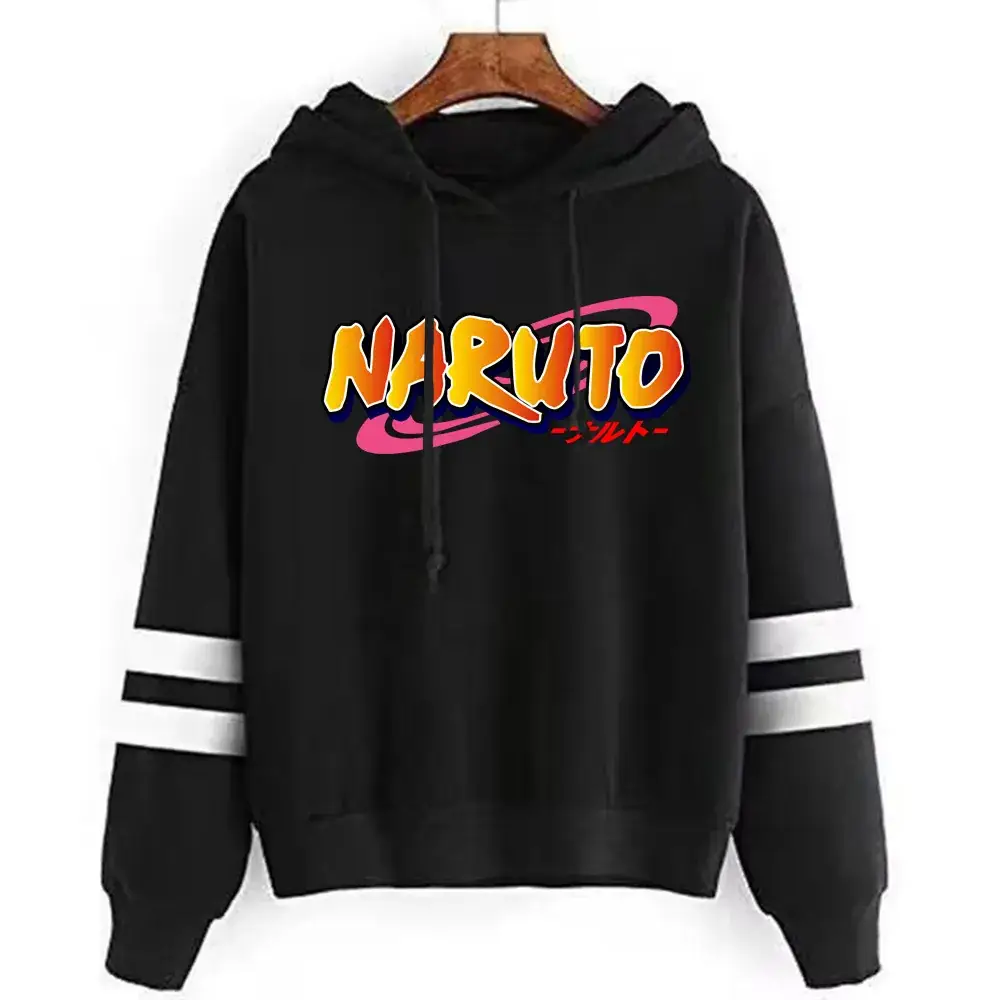 Naruto Hoodie Maroon Cloud Print with Crossbody Bag - Image 18