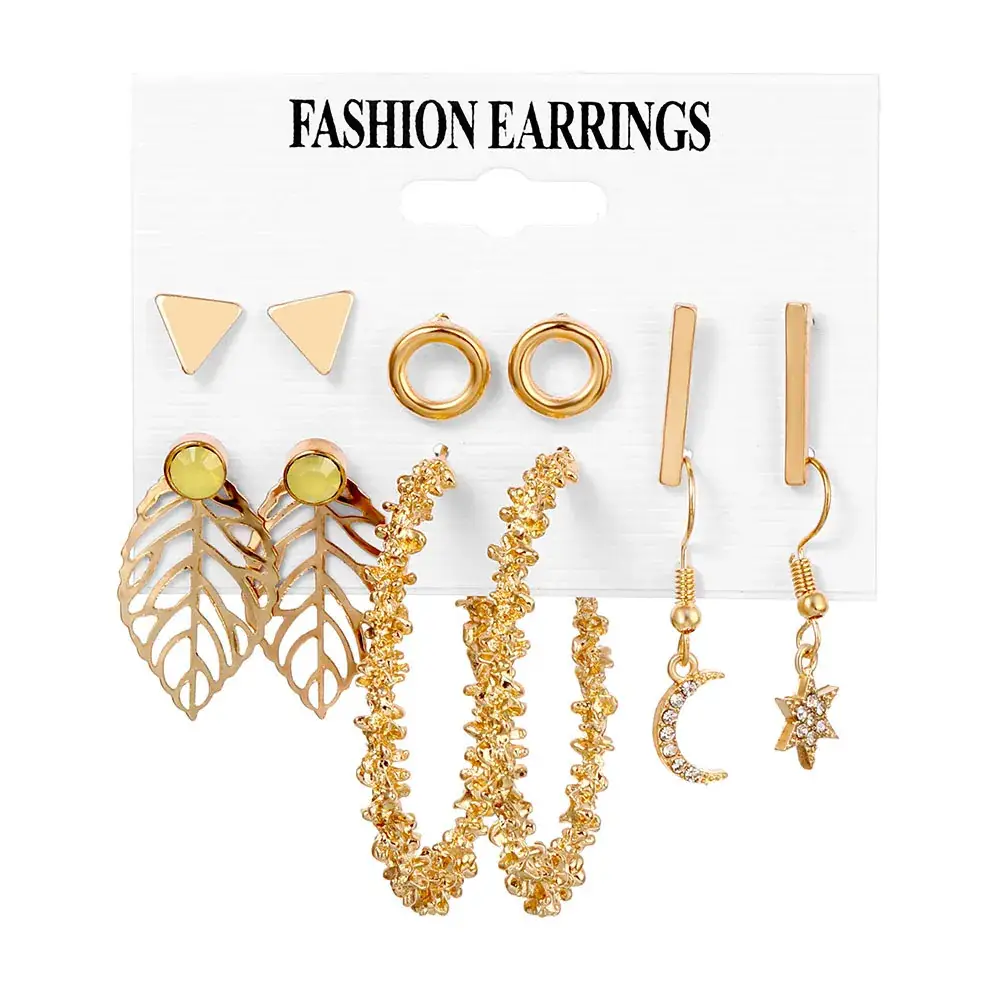 Cross-Border Earring Set with Pearl & Tassel Design - Image 9