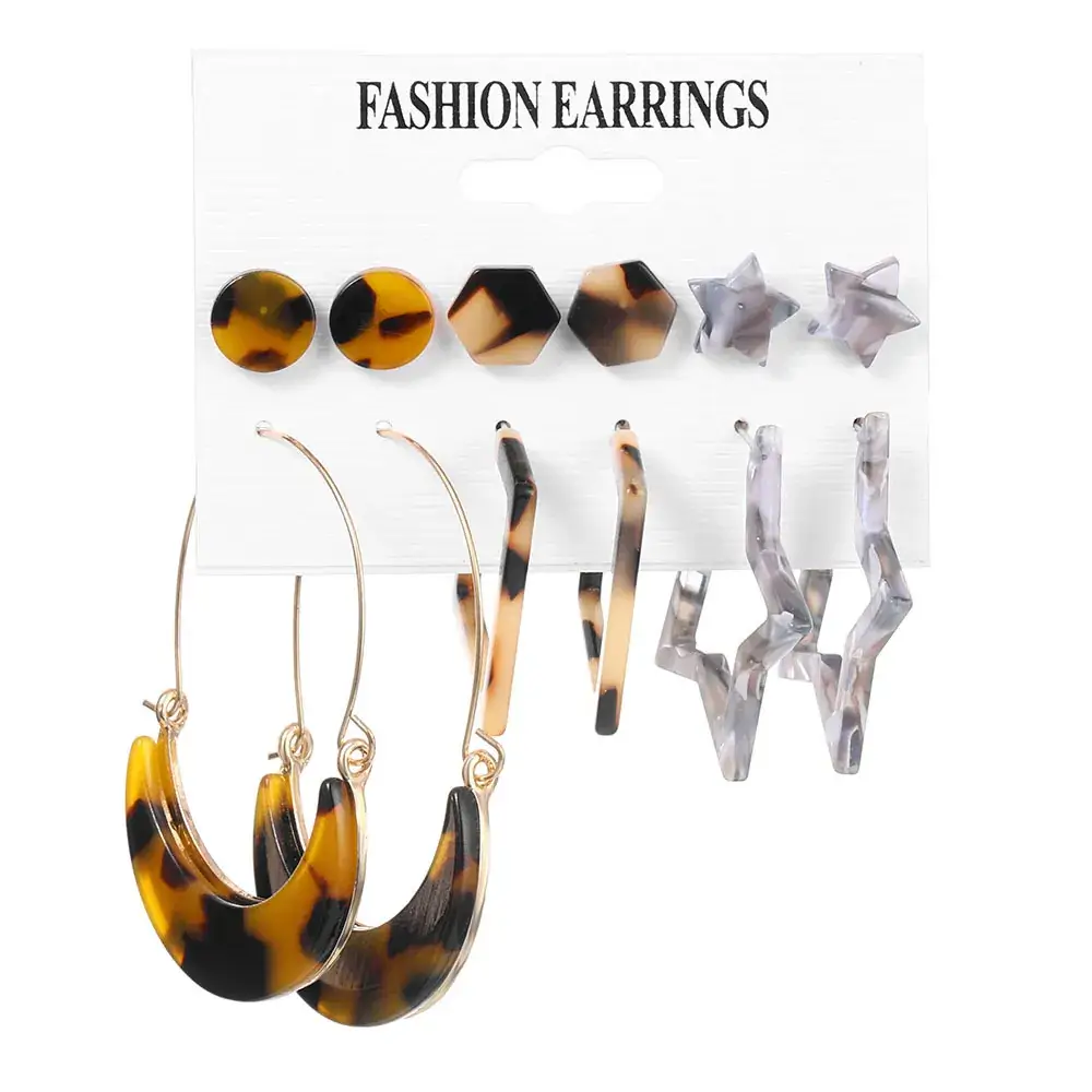 Cross-Border Earring Set with Pearl & Tassel Design - Image 8