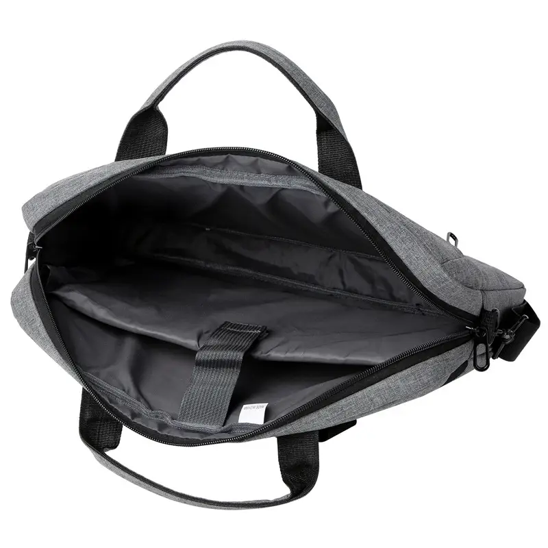 Oxford Cloth Cross-Border Laptop Bag Grey Messenger - Image 8