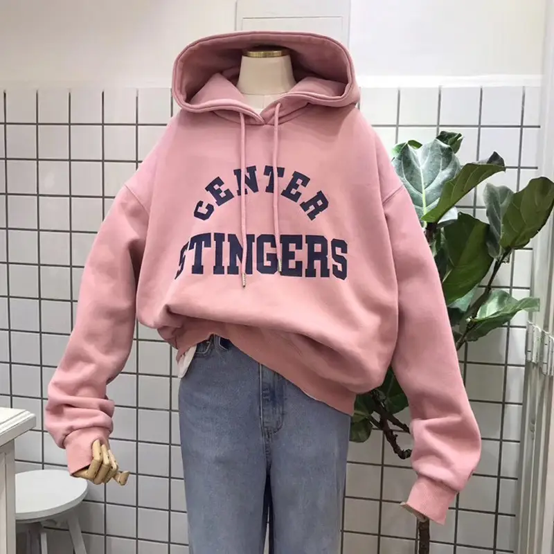 Women Center Stingers Fleece Hoodie Yellow Long Sleeve — feature 5