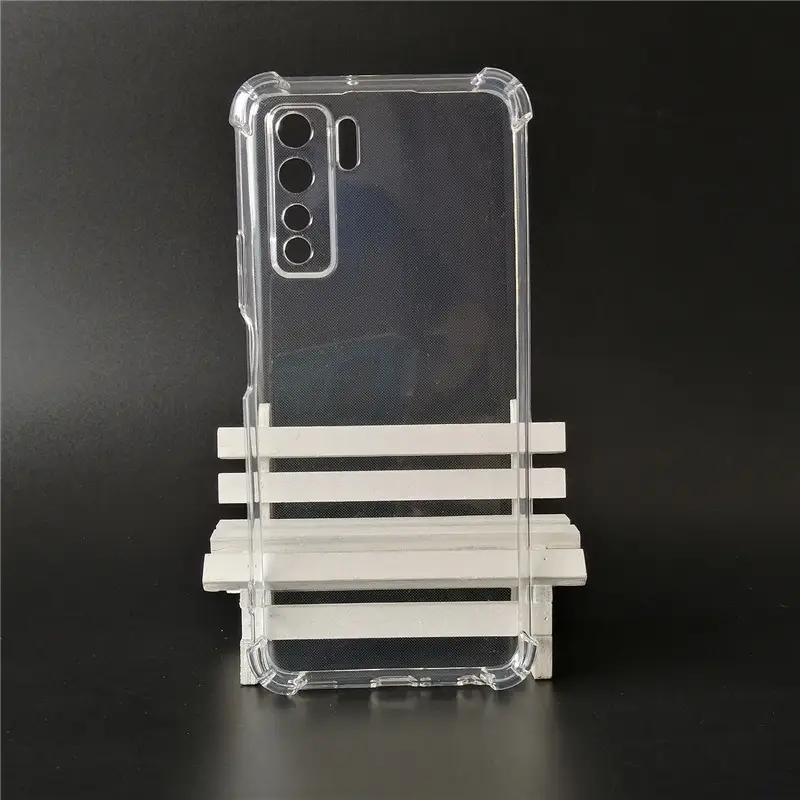 Itel S15 Transparent 4-Corner Anti-Drop Case