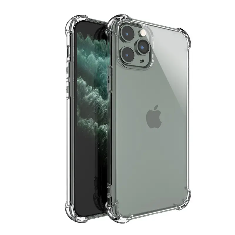 Itel S15 Transparent 4-Corner Anti-Drop Case
