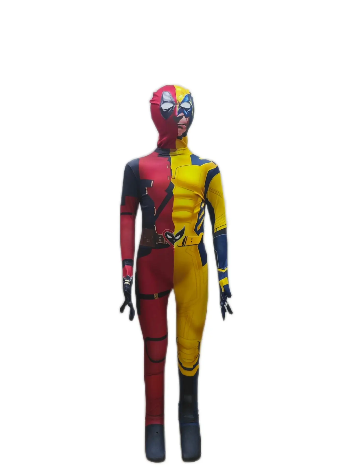 Deadpool One-piece Bodysuit Halloween Costume Kids - Image 3