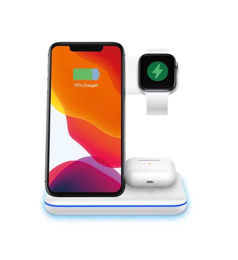 Apple Three-In-One Charger 15W Fast Charging Vertical Wireless — feature 12
