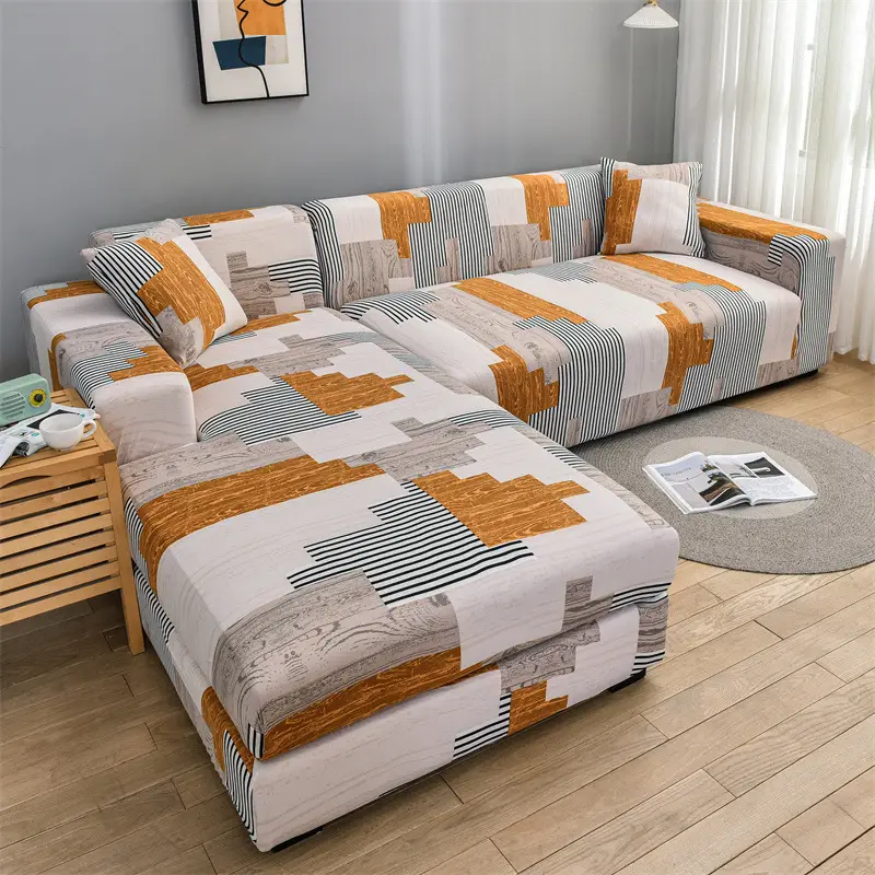 Foreign Trade Elastic Sofa Cover Single Double Three Four Size - Image 12