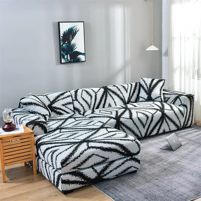 Foreign Trade Elastic Sofa Cover Single Double Three Four Size - Image 13
