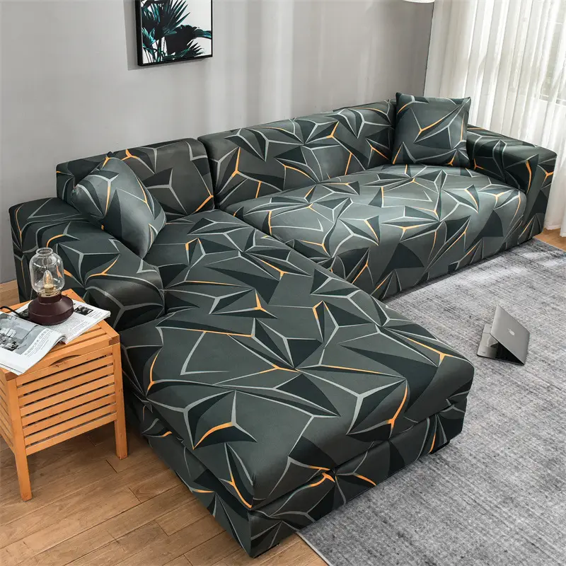 Foreign Trade Elastic Sofa Cover Single Double Three Four Size - Image 16