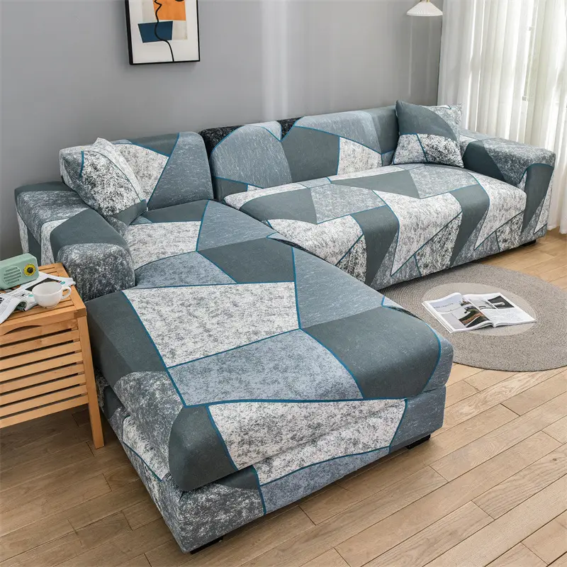 Foreign Trade Elastic Sofa Cover Single Double Three Four Size - Image 18