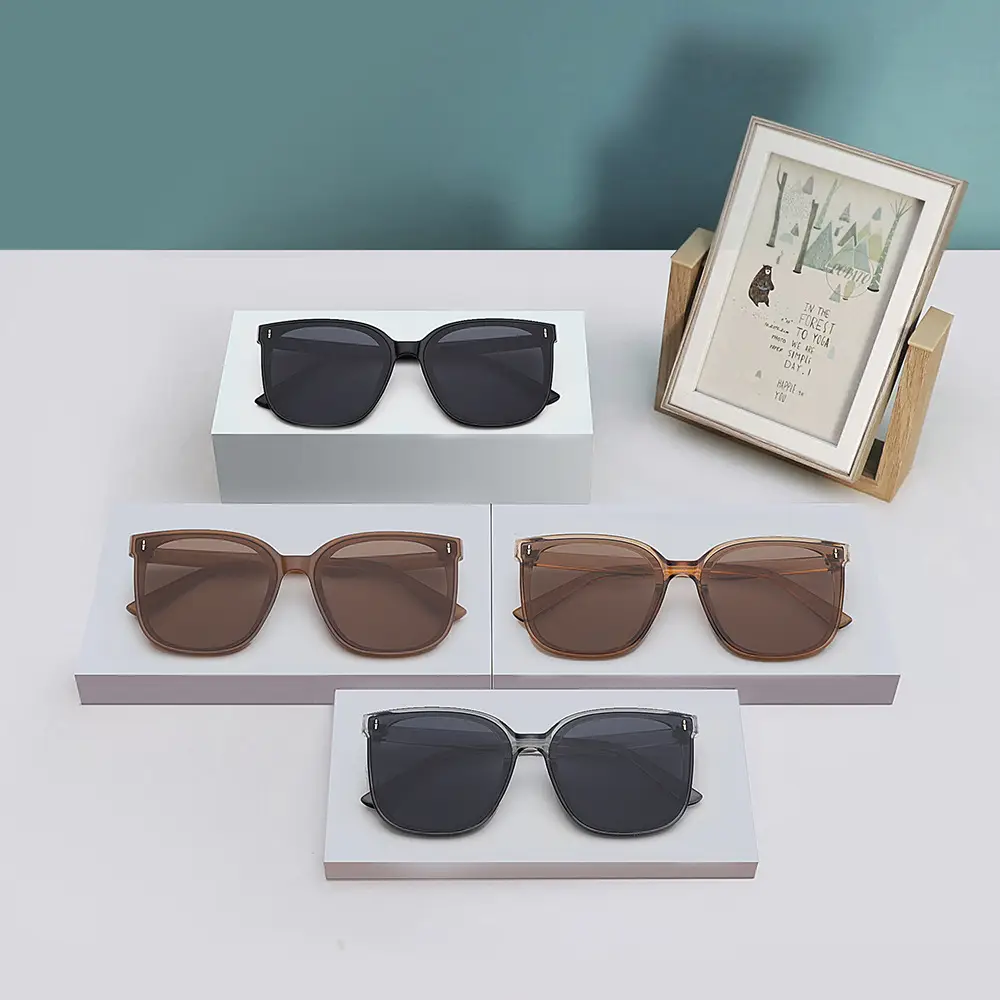 Square Frame Sunglasses for Women & Men Korean Style