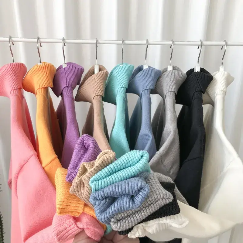 Men's 2020 New Korean Style Sweater Blue Slim Fit - Image 11