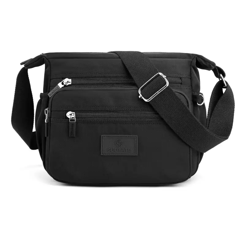 Pink Nylon Shoulder Bag for Women European American Cross-Border - Image 4