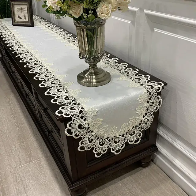 Cross-Border Korean Lace Tablecloth for Coffee Table - Image 11