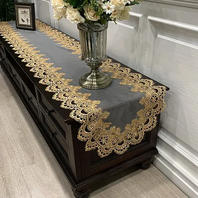 Cross-Border Korean Lace Tablecloth for Coffee Table - Image 3