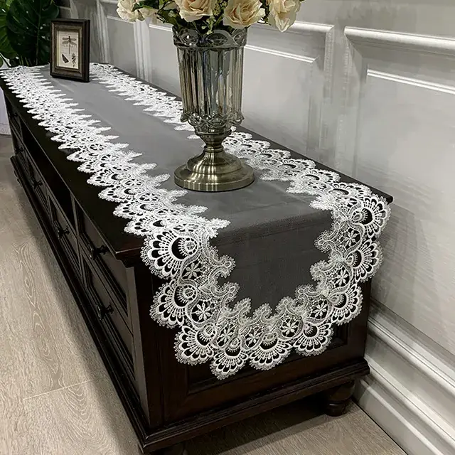 Cross-Border Korean Lace Tablecloth for Coffee Table - Image 4