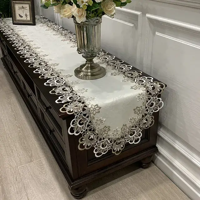 Cross-Border Korean Lace Tablecloth for Coffee Table - Image 5
