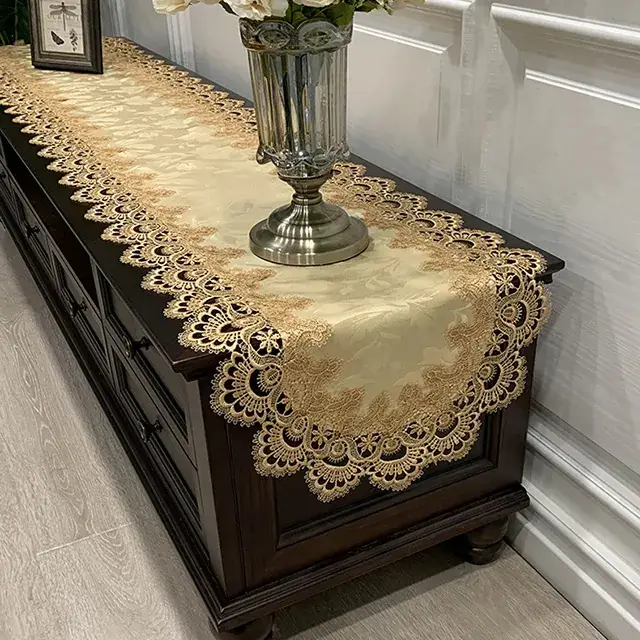 Cross-Border Korean Lace Tablecloth for Coffee Table - Image 7