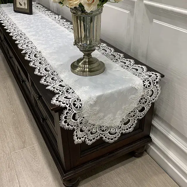 Cross-Border Korean Lace Tablecloth for Coffee Table - Image 9