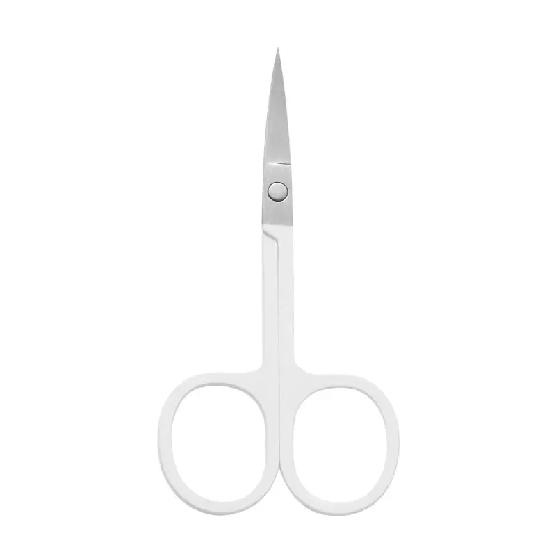 Rose Gold Eyebrow Trimmer Scissors 3cm High - Image 5