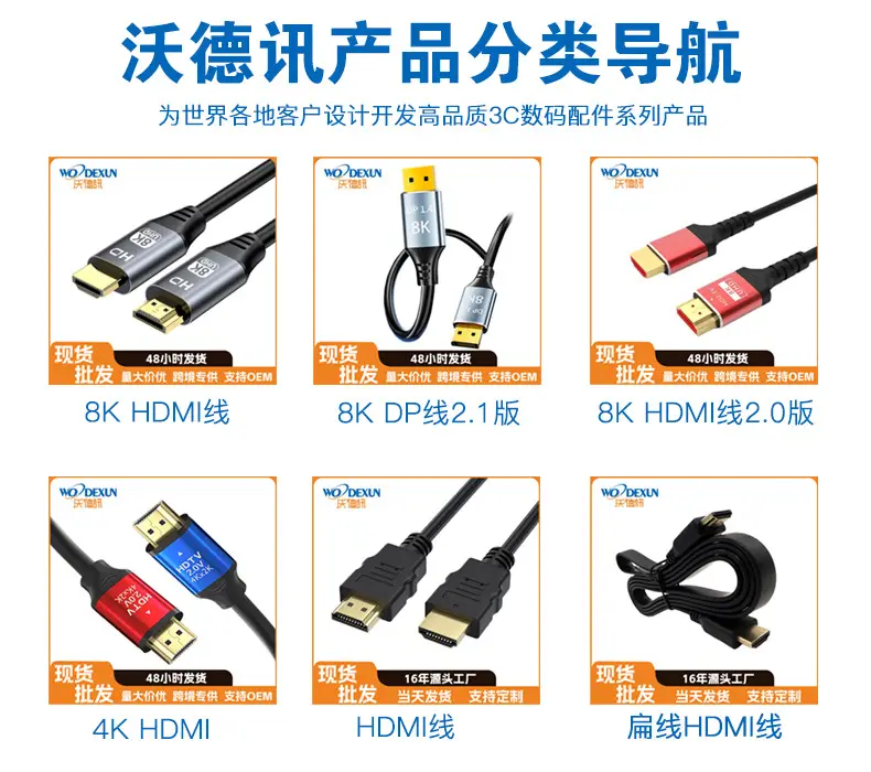 1.5m HDMI 2.0 Flat Cable for 1080P Monitor — feature 1
