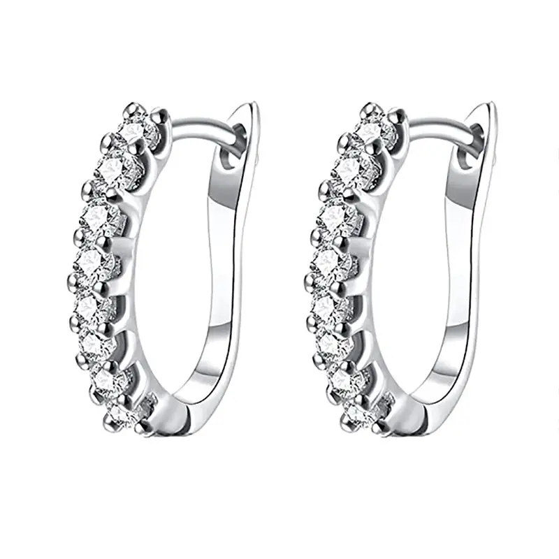Cute Zircon Earrings for Women Gold Plated - Image 5