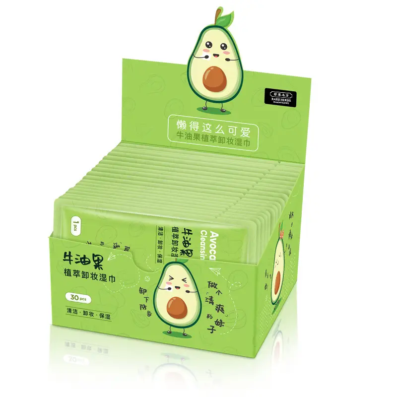Avocado Makeup Remover Wipes 30 Pack 31g - Image 6