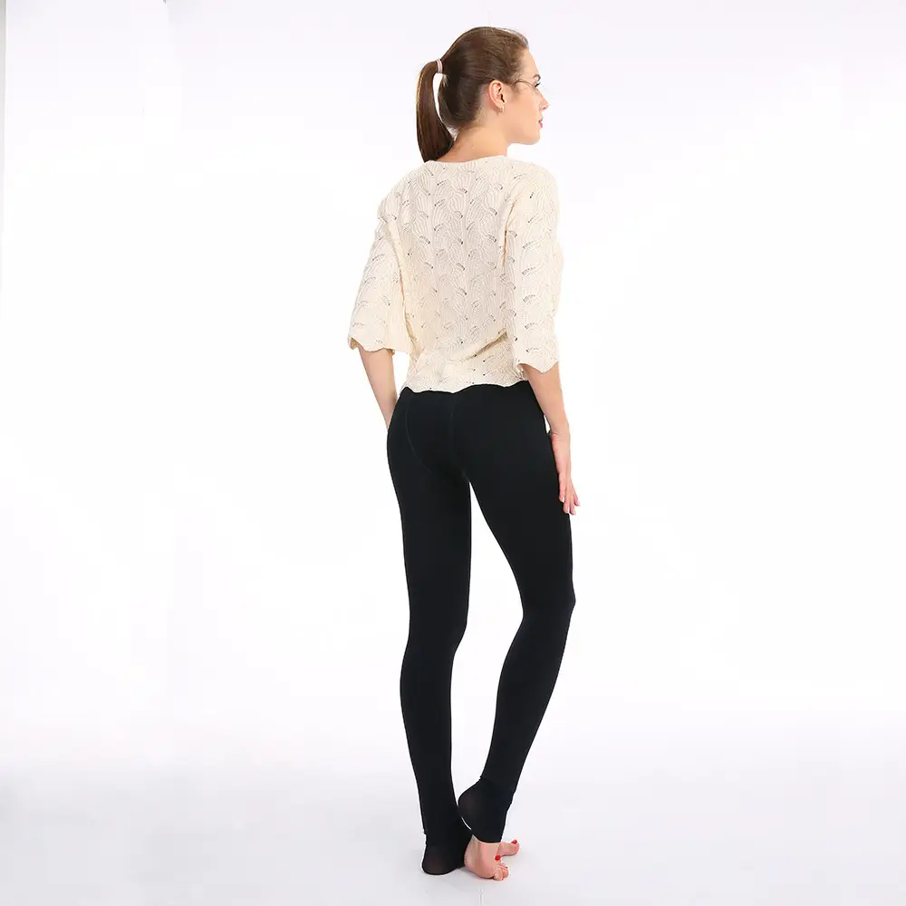 Fleece Lined Thick Pearl Velvet Leggings Winter Warm Pants - Image 11