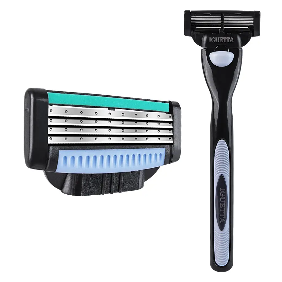 RZR IGUETTA 4-Layer Men's Razor Blades Easy Rinse - Image 7