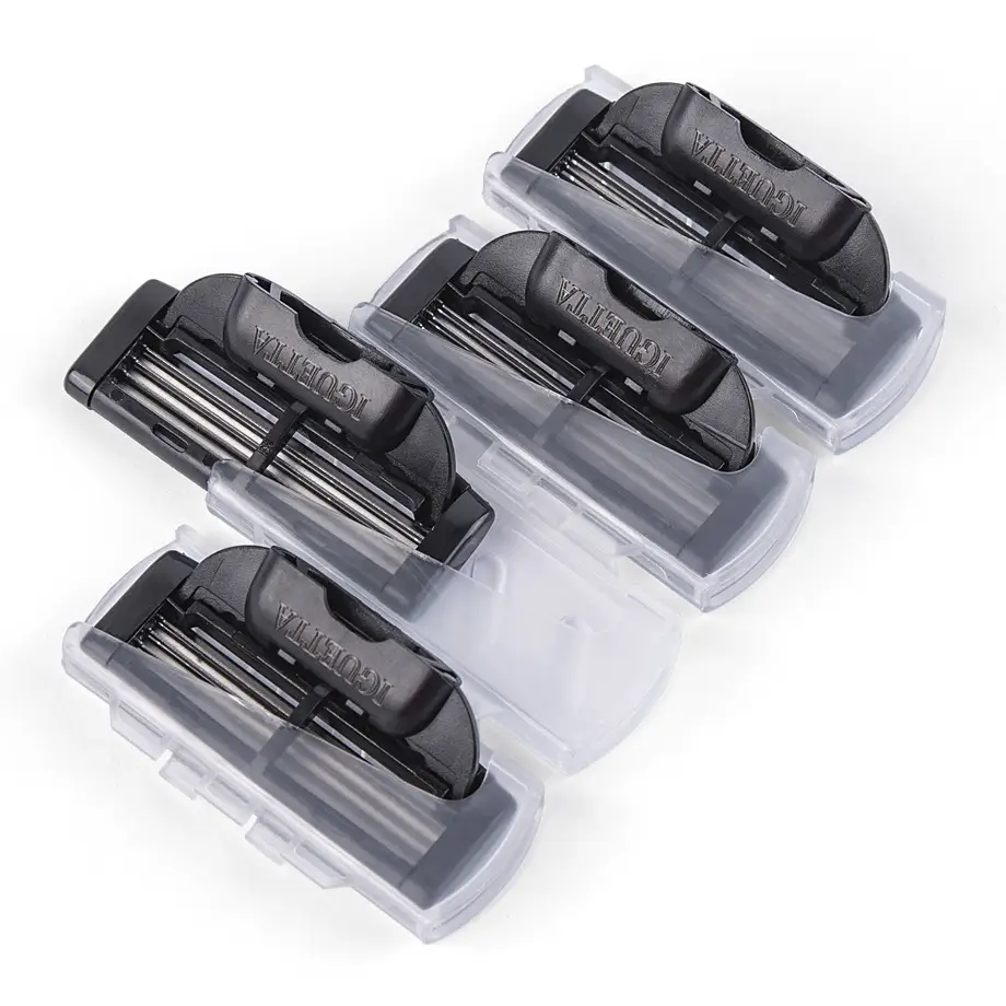 RZR IGUETTA 4-Layer Men's Razor Blades Easy Rinse - Image 9