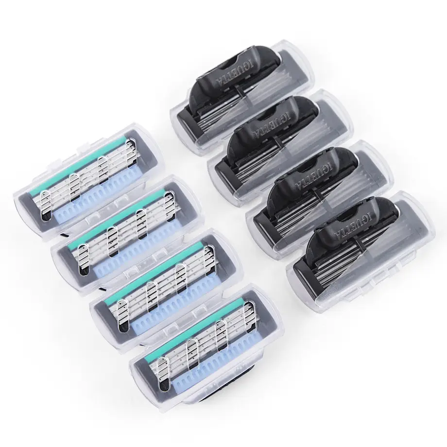 RZR IGUETTA 4-Layer Men's Razor Blades Easy Rinse - Image 10