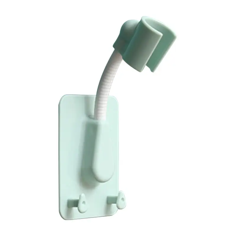Adjustable Shower Head Bracket Blue Wall Mount